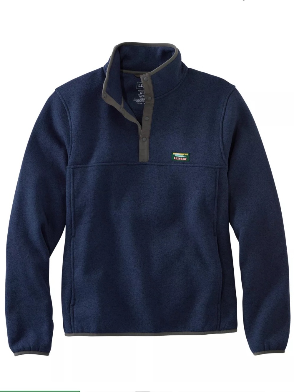 L.L.Bean Sweater Fleece Pullover